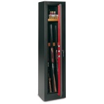 TECHNOMAX - Armadio sicurezza con chiave porta fucili 7 posti 365 x 320 x 1560 mm Home Safe