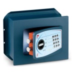TECHNOMAX - Cassaforte a muro  con combinazione elettronica 270 x 200 x 210 mm Gold Trony