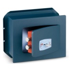 TECHNOMAX - Cassaforte a muro con chiave 270 x 200 x 210 mm Gold Key