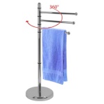 Artex - Piantana porta asciugamani Artex 19.60.12 Ring