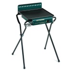 Barbecue GPL Ompagrill GAS4043GHIV GREEN LINE Pieghevole Verde e Nero
