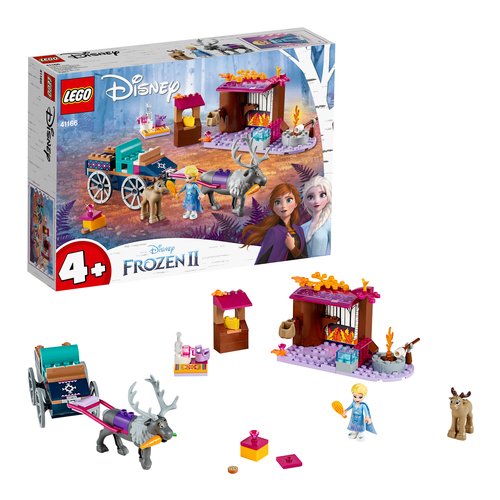 Lego  - Costruzioni L' avventura sul carro di Elsa Disney Frozen II 41166