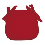 Olibò - Cuscino sedia Olibò Cuscino Sagomato con lacci Rosso