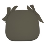 Olibò - Cuscino sedia Olibò Cuscino Sagomato con lacci Tortora