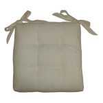 Olibò - Coprisedia con 4 trapuntature Loneta