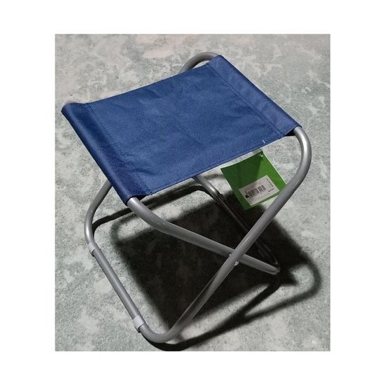 Sgabello pieghevole Amicasa SBC 001 Blu
