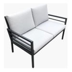 Amicasa - Divano esterno Amicasa Divano 2 posti Loren