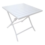 Amicasa - Tavolo da esterno Amicasa Sibari Bianco