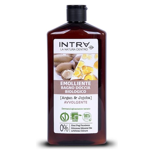 Intra Argan & Jojoba Bagno Doccia Biologico Emolliente 400ml