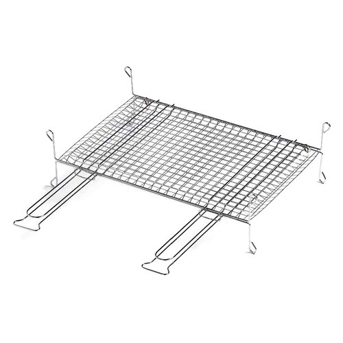 Griglia barbecue Ompagrill A14060 rete doppia con piedi