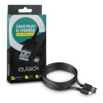 Qubick - Cavo MicroUSB Qubick Cavo Play & Charge PS4-XB1 ACMU0031