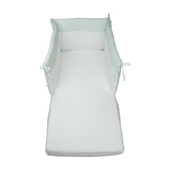 Paracolpi lettino Baby Idea P 260VD 3 Lati Stelle verde