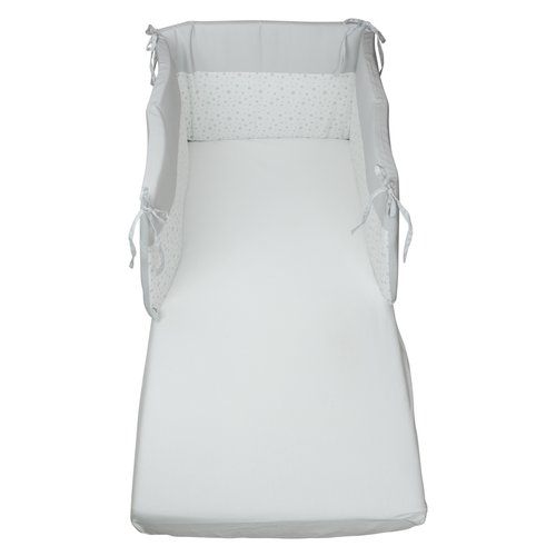 Paracolpi lettino Baby Idea P 260GR 3 Lati Stelle grigio
