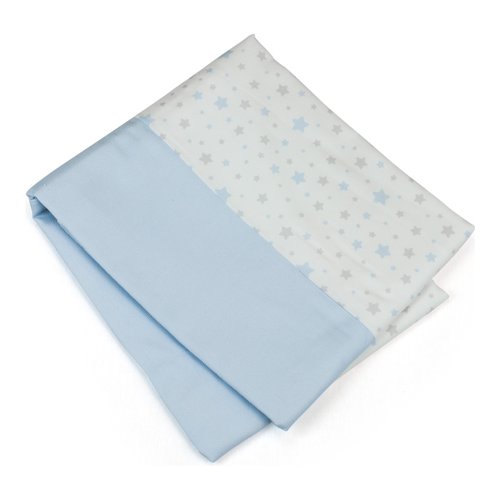 Copripiumino lettino Baby Idea 601 AZ STELLE Azzurro