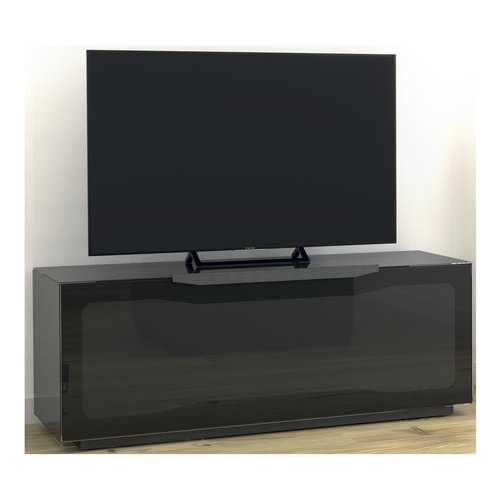 Porta tv Munari RV 126 NE BAS RAVENNA Nero lucido