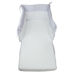 Paracolpi lettino Baby Idea P 260LL 3 Lati Stelle lilla