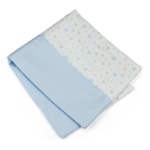 Copripiumino lettino Baby Idea 601 AZ STELLE Azzurro