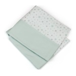 Copripiumino lettino Baby Idea 601 VD STELLE Verde