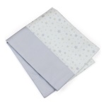 Copripiumino lettino Baby Idea 601 LL STELLE Lilla