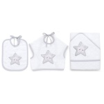 Italbaby - Set bavaglini Italbaby 15.5020.208 Star Spugna