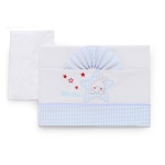 Set lenzuola lettino Italbaby 15 2010 202 STAR Completo Azzurro