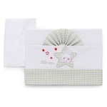 Set lenzuola lettino Italbaby 15 2010 206 STAR Completo Avorio