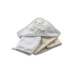 Italbaby - Set asciugamani Italbaby 050.4150.376 SWEET Avorio