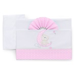 Set lenzuola culla Italbaby 15 3010 401 MOON Rosa