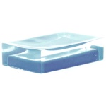 Gedy - Porta sapone appoggio Gedy RA11 86 RAINBOW Celeste