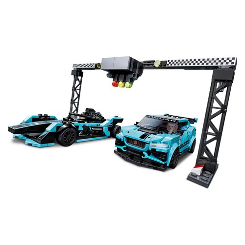 Formula E Panasonic Jaguar Racing Costruzioni Lego 76898 Speed Champion Formula E Panasonic Jaguar Racin