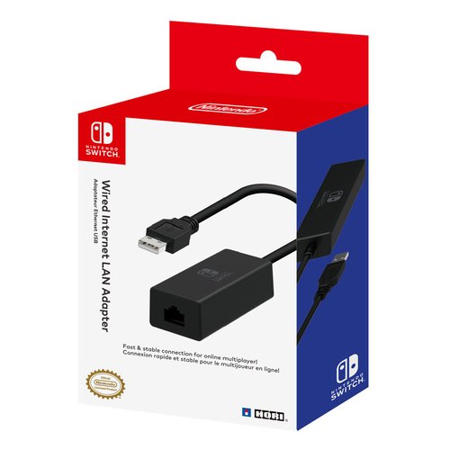 Adattatore di rete Hori Switch LAN Adapter for Nintendo Switch NSW-004