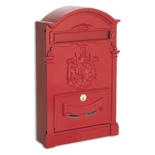 Cassetta posta Alubox 30RES VRRO RESIDENCE Rosso