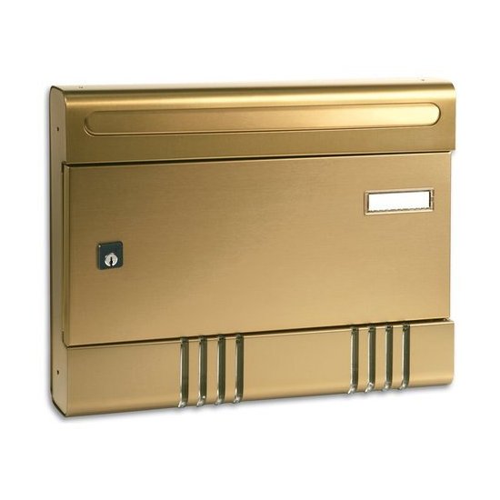 Cassetta posta Alubox 04SIRE BR ESSE Bronzo