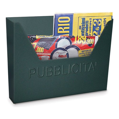 Cassetta pubblicità Alubox 17HELLAS VRGH Grigio ghisa