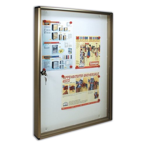 Bacheca Alubox 23BCN05 BR 2 x A3 Anodizzato bronzo