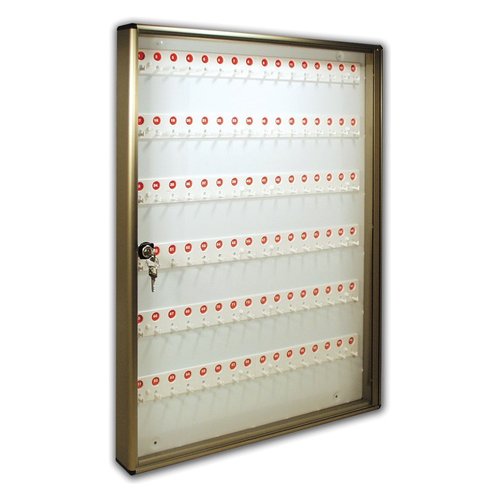 Bacheca chiavi Alubox 23BCN96 BR 96 Ganci Anodizzato bronzo