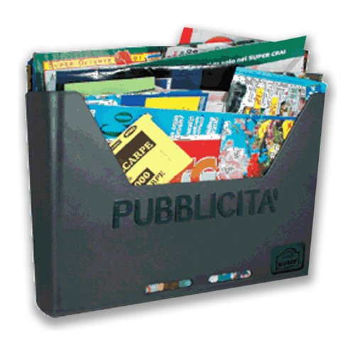 Cassetta pubblicità Alubox 17CAROSELLO VRGH Grigio ghisa