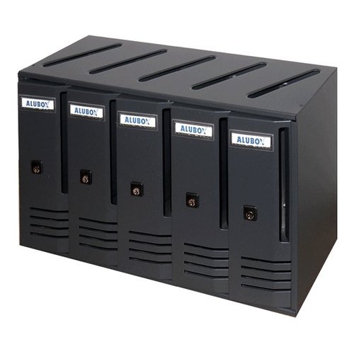 Cassetta posta condominiale Alubox 20C5 VRGH CUBO Grigio antracite