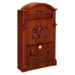 Cassetta posta Alubox 30RESVRRU RESIDENCE Ruggine