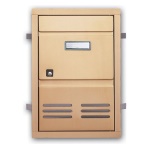 Alubox - Alubox ALUBOX SC2 SPORTELLO INCASSO BRONZO