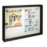 Alubox - Alubox ALUBOX BC 2 BACHECA 2 FOGLI A4 GHISA