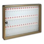 Bacheca chiavi Alubox 23BCN48BR 48 ganci Anodizzato bronzo