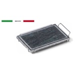 Piastra ollare Ompagrill DS25 38 Con Supporto Pieghevole