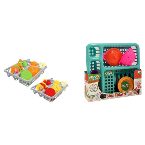 Playset Globo 40380 W’TOY Scolapiatti con accessori Assortito