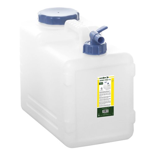 Tanica Brunner 0810073N Jerry Pro con rubinetto Bianco