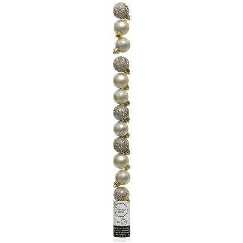 Set palline albero Natale Amicasa 9020462 Pearl