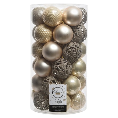 Set palline albero Natale Amicasa 9020806 Pearl