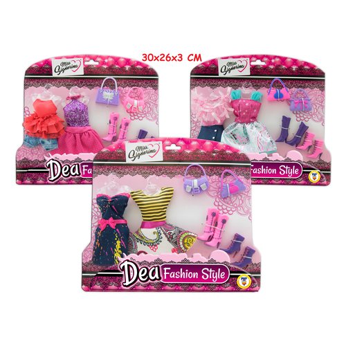 Set vestitini bambola Teorema 65925 DEA Vestitini bambola Fashion Styl