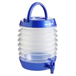 Brunner - Tanica Brunner 0810010N Blue Pearl fisarmonica con rubinetto Trasparen