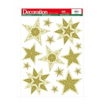 Tabor - Vetrofania Tabor 416362 Stelle Oro